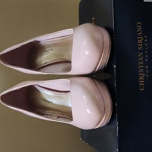 Christian Siriano for Payless Blush Pink Patent Leather Heels